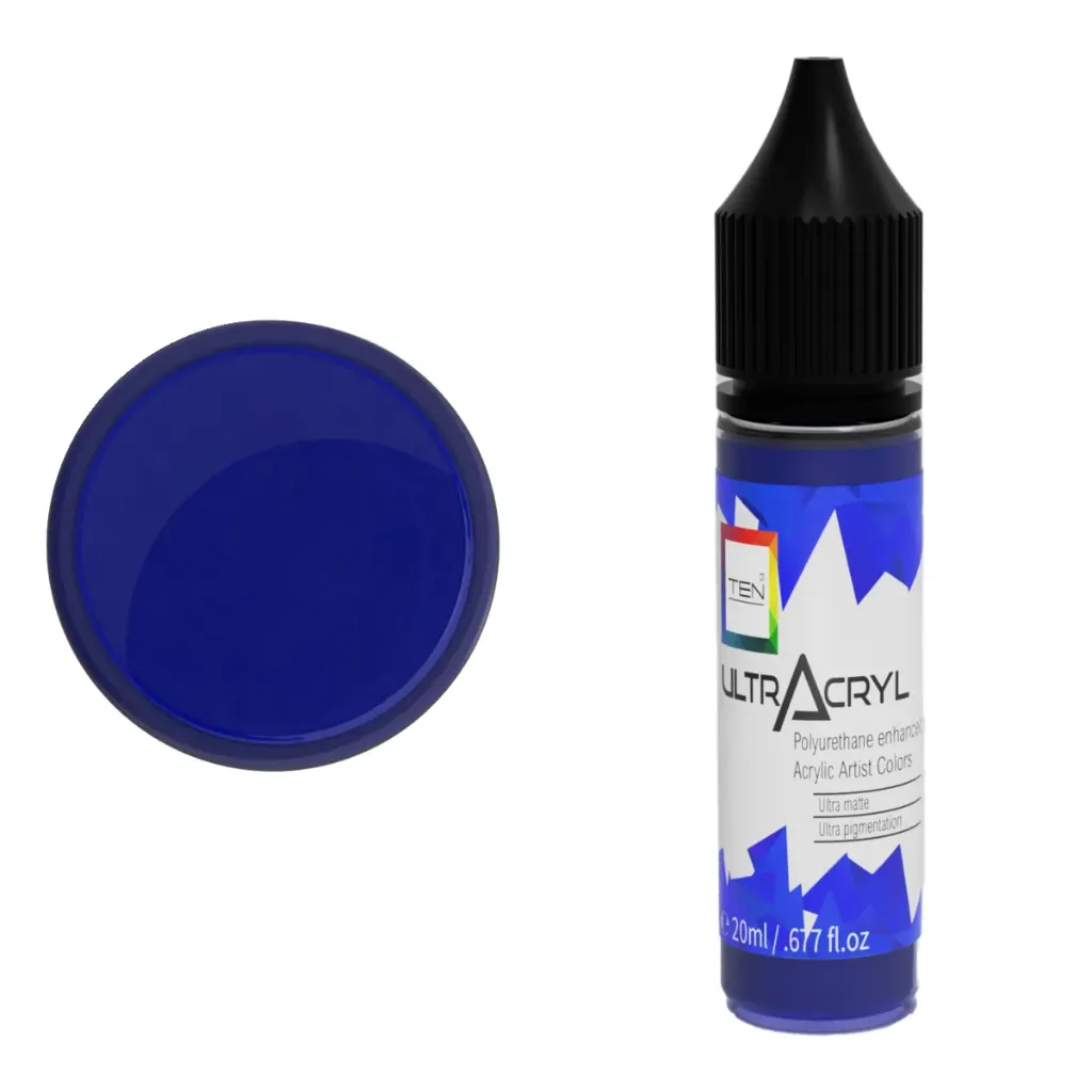 [022-2791] Ultracryl Phthalo Blue Red Transparent